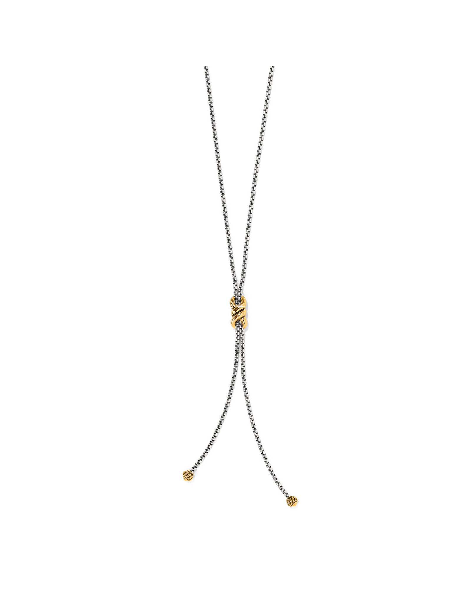 Brighton Brighton JM7588 Interlok Twist Lariat Necklace Gold
