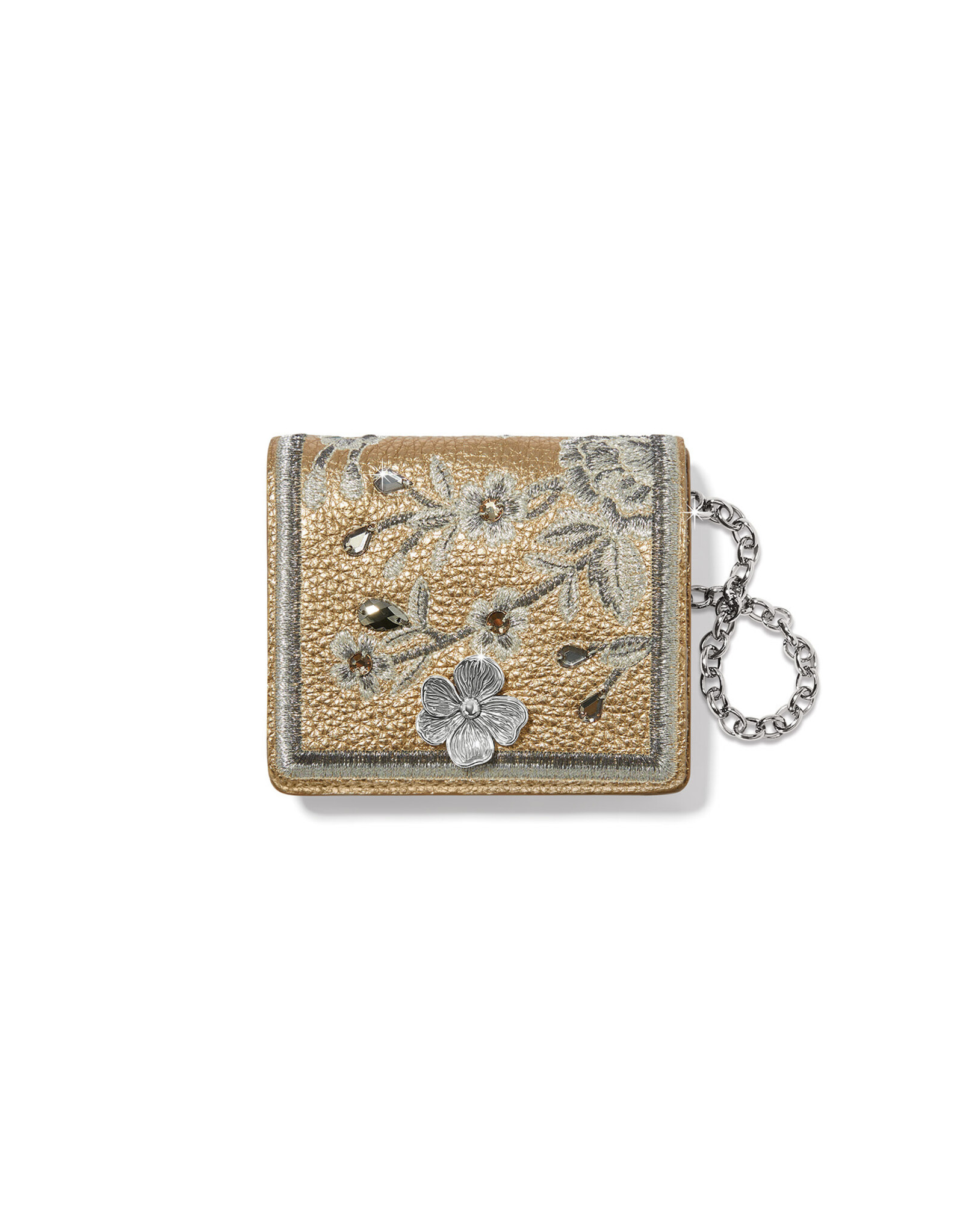 Brighton Brighton T2279G Gold Everbloom Shimmer Small Wallet