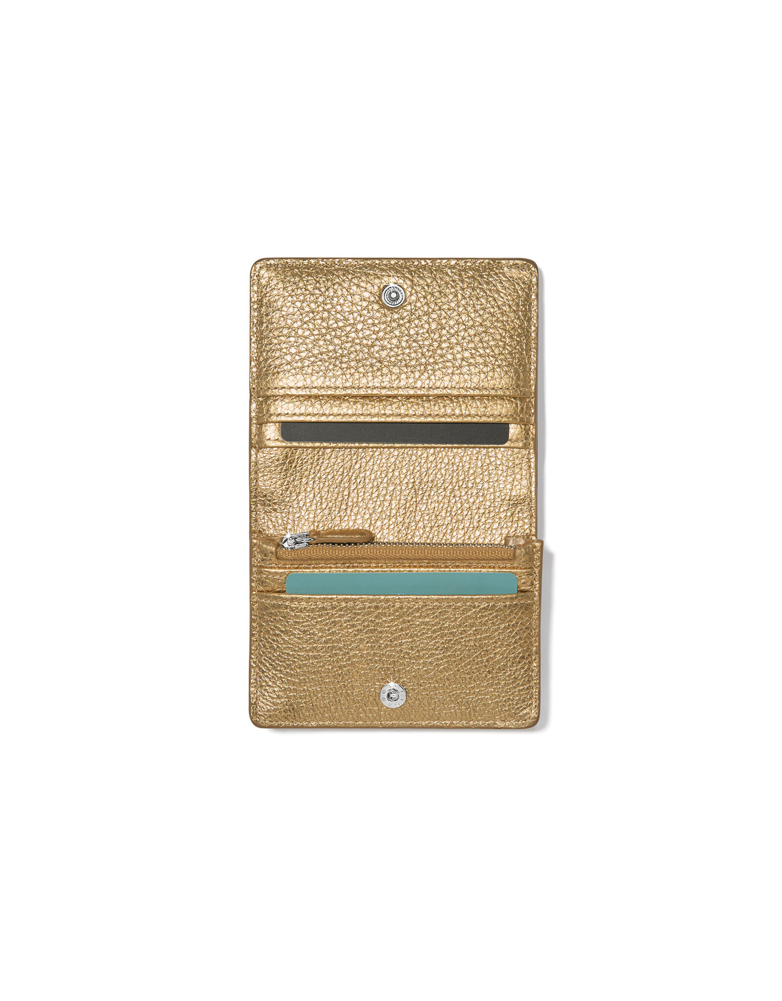 Brighton Brighton T2279G Gold Everbloom Shimmer Small Wallet