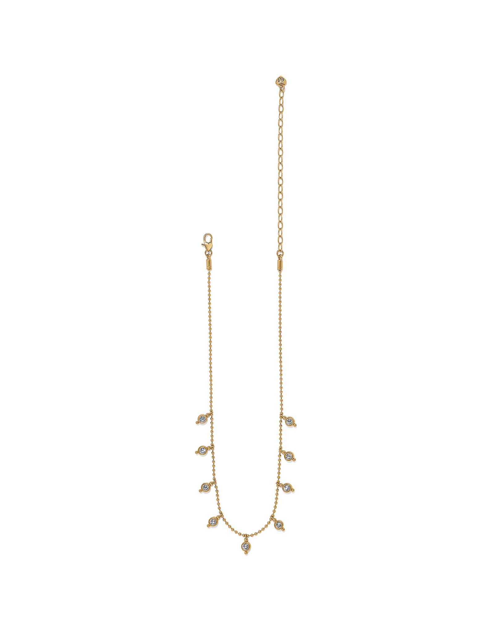 Brighton Brighton JM7528 Twinkle Mod Droplet Reversible Gold Necklace