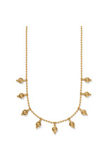 Brighton Brighton JM7528 Twinkle Mod Droplet Reversible Gold Necklace