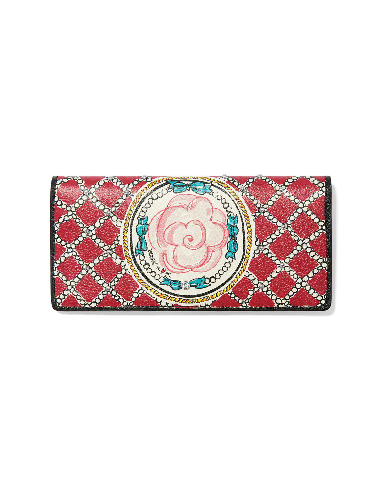 Brighton Brighton T3582M Multi Paris Blooms Slim Folio