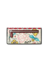 Brighton Brighton T3582M Multi Paris Blooms Slim Folio