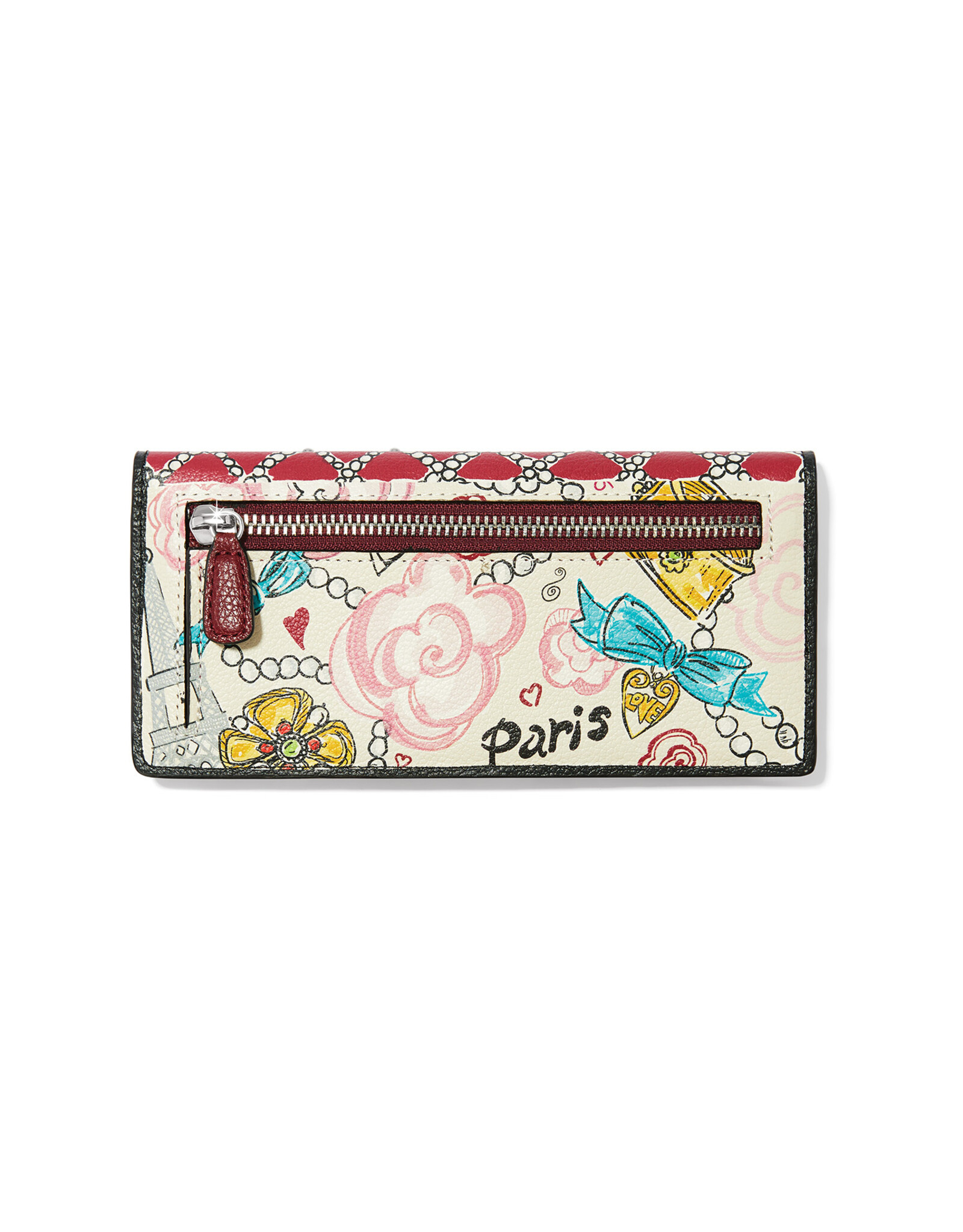 Brighton Brighton T3582M Multi Paris Blooms Slim Folio