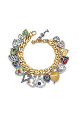 Brighton Brighton JF0209 One Heart Color Charm Bracelet Brighton Brighton JF0209 One Heart Color Charm Bracelet