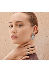 Brighton Brighton JA0087 Contempo Heart Double Post Earring
