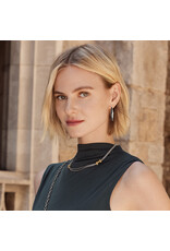 Brighton Brighton JM7587 Interlok Twist Two Tone Double Chain Necklace