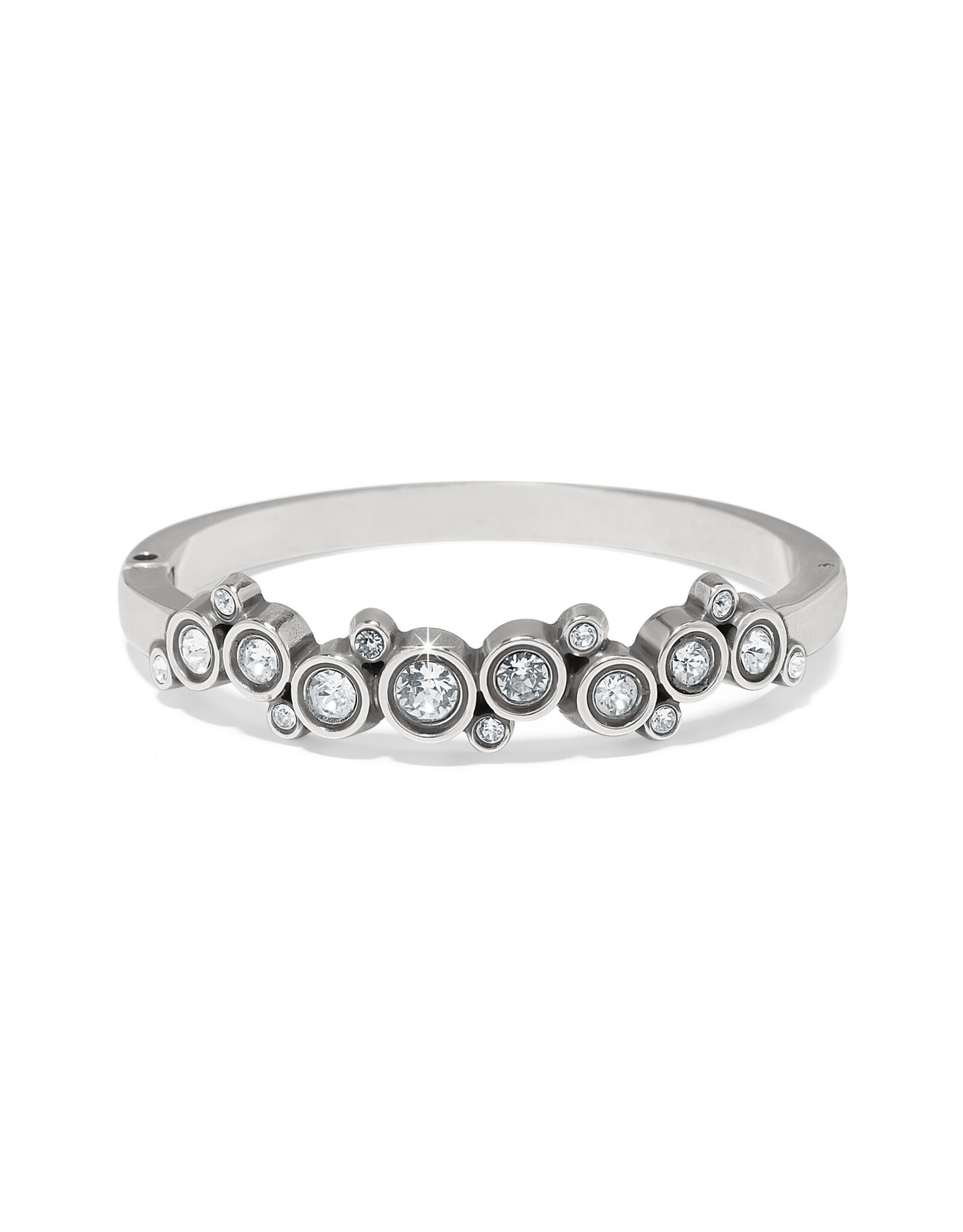 Brighton Brighton JF0280 Constella Cluster Crystal Hinged Bangle