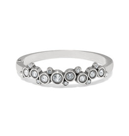 Brighton Brighton JF0280 Constella Cluster Crystal Hinged Bangle