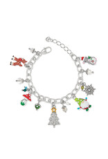 Brighton Brighton JF0288 Christmas Forest Charm Bracelet