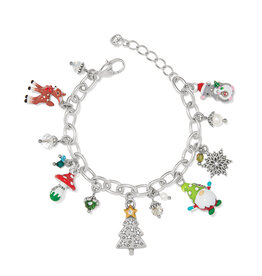 Brighton Brighton JF0288 Christmas Forest Charm Bracelet