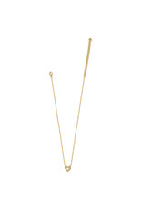 Brighton Brighton JM7663 Enchanting Heart Gold Necklace