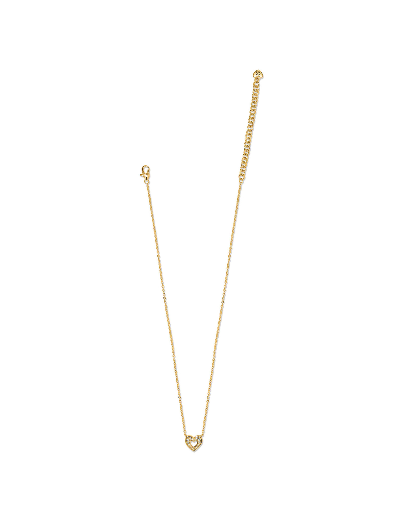 Brighton Brighton JM7663 Enchanting Heart Gold Necklace