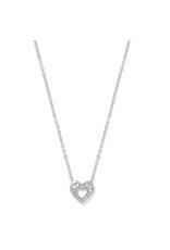Brighton Brighton JM7664 Enchanting Silver Heart Necklace