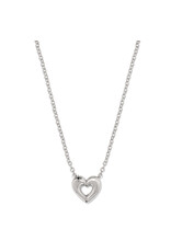 Brighton Brighton JM7664 Enchanting Silver Heart Necklace