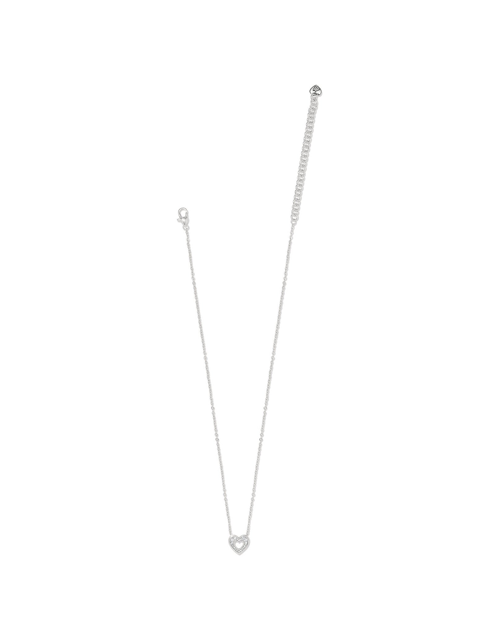 Brighton Brighton JM7664 Enchanting Silver Heart Necklace