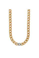 Brighton Brighton JM7650 Cleo Pave Link Gold Necklace