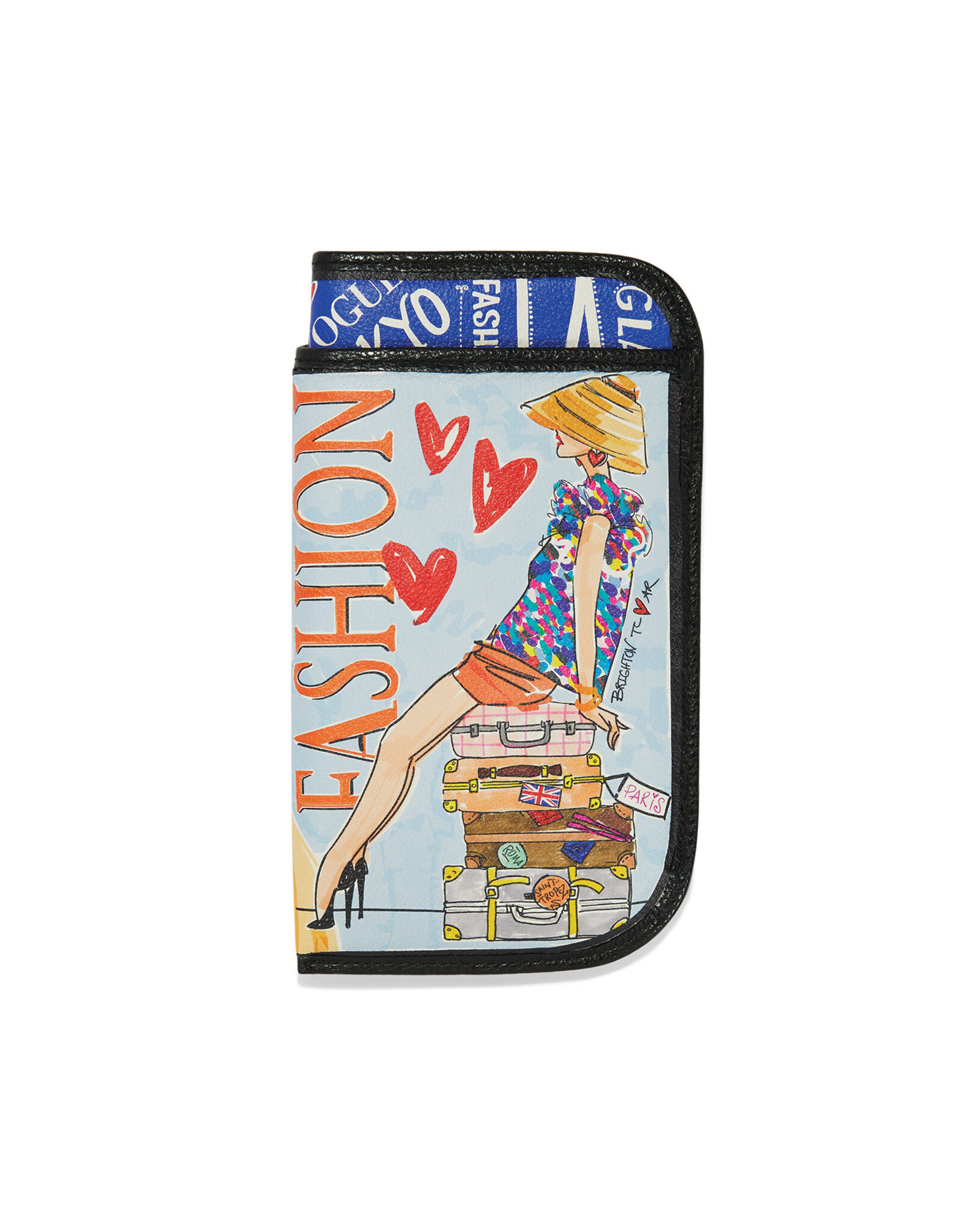 Brighton Brighton E5544M Fashionista Cover Girls Eyeglass Case