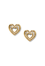 Brighton Brighton JA0075 Enchanting Heart Post Earring