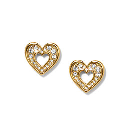 Brighton Brighton JA0075 Enchanting Heart Post Earring