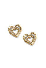 Brighton Brighton JA0075 Enchanting Heart Post Earring