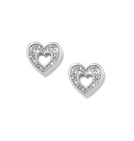 Brighton Brighton JA0076 Enchanting Heart Post Earrings