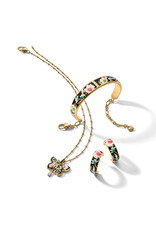 Brighton Brighton JA0102 Botanique Butterfly Hoop Earrings