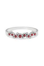 Brighton Brighton JF0289 Constella Cluster Hinged Bangle
