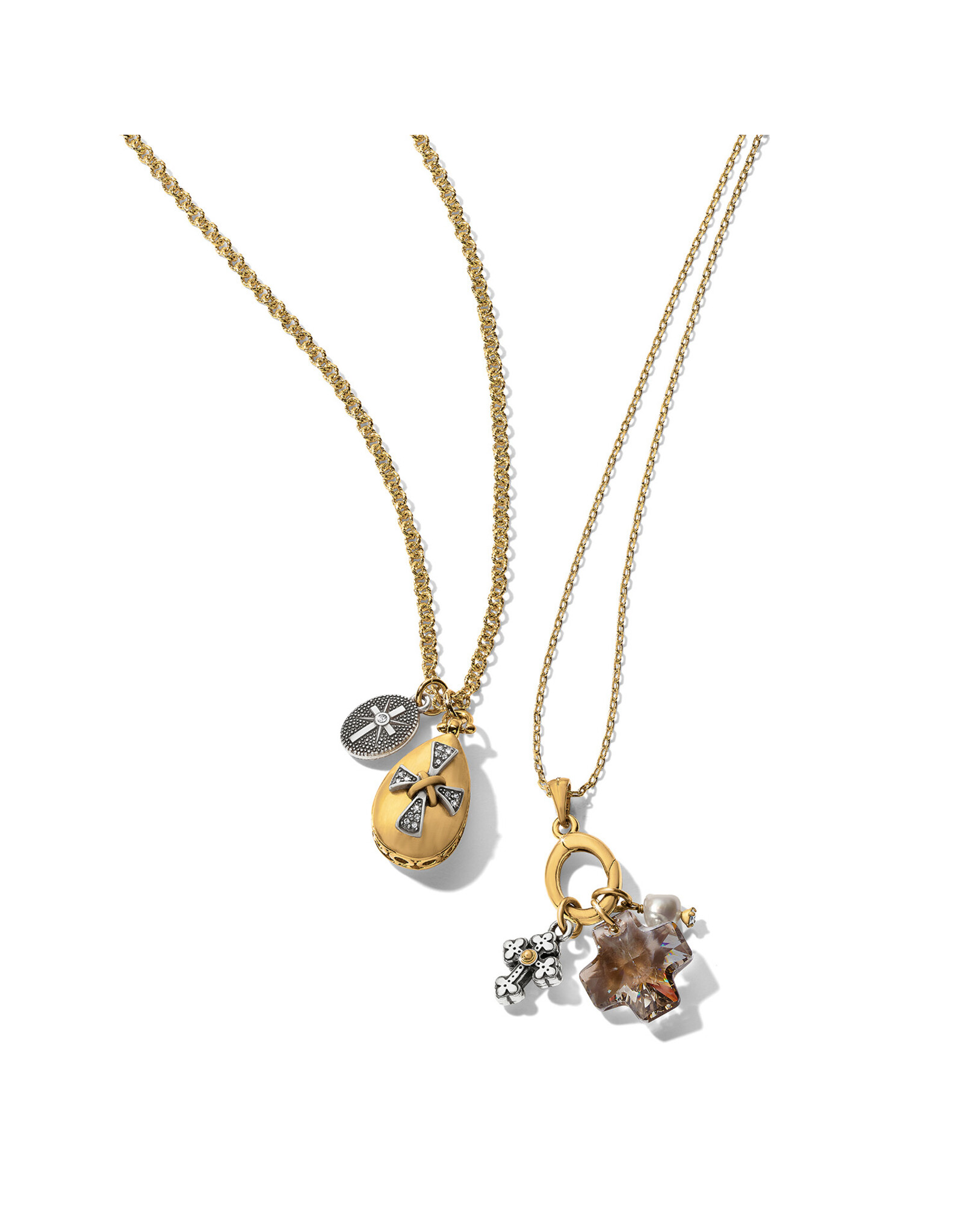 Brighton Brighton JM7652 Heavenly Cross Short Necklace