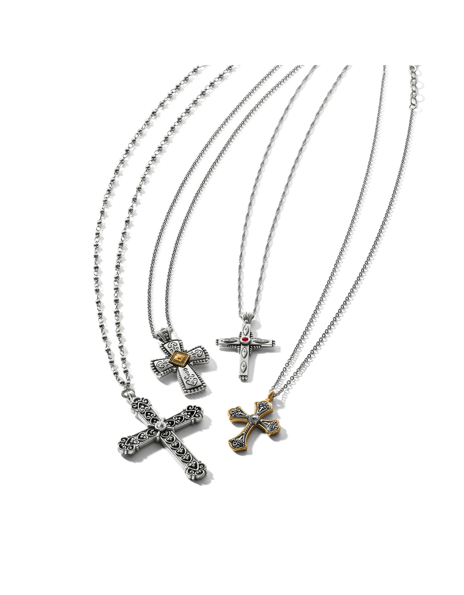 Brighton Brighton JM7656 Byzantium Cross Necklace
