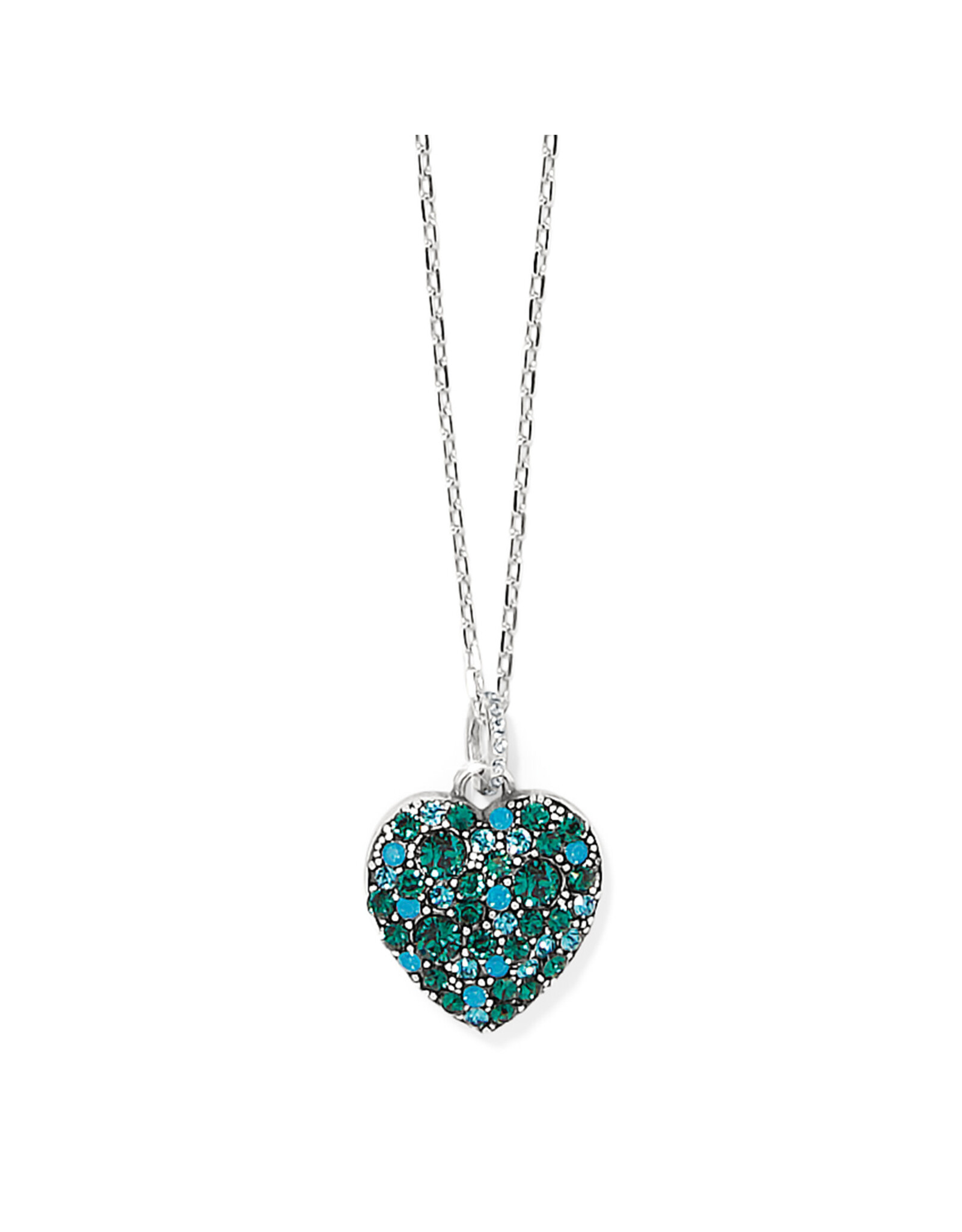 Brighton Brighton JM7691 Sweet Love Necklace Emerald