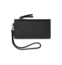 Brighton Brighton E55343 Madly in Love Card Case Black