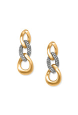 Brighton Brighton JA0067 Cleo Pave Link Post Drop Earrings