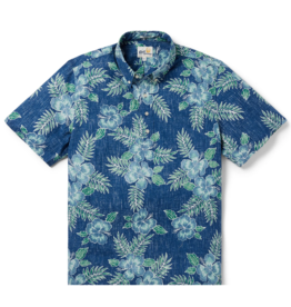 Reyn Spooner Reyn  M642612624 Pua Aloalo Navy Classic Pullover