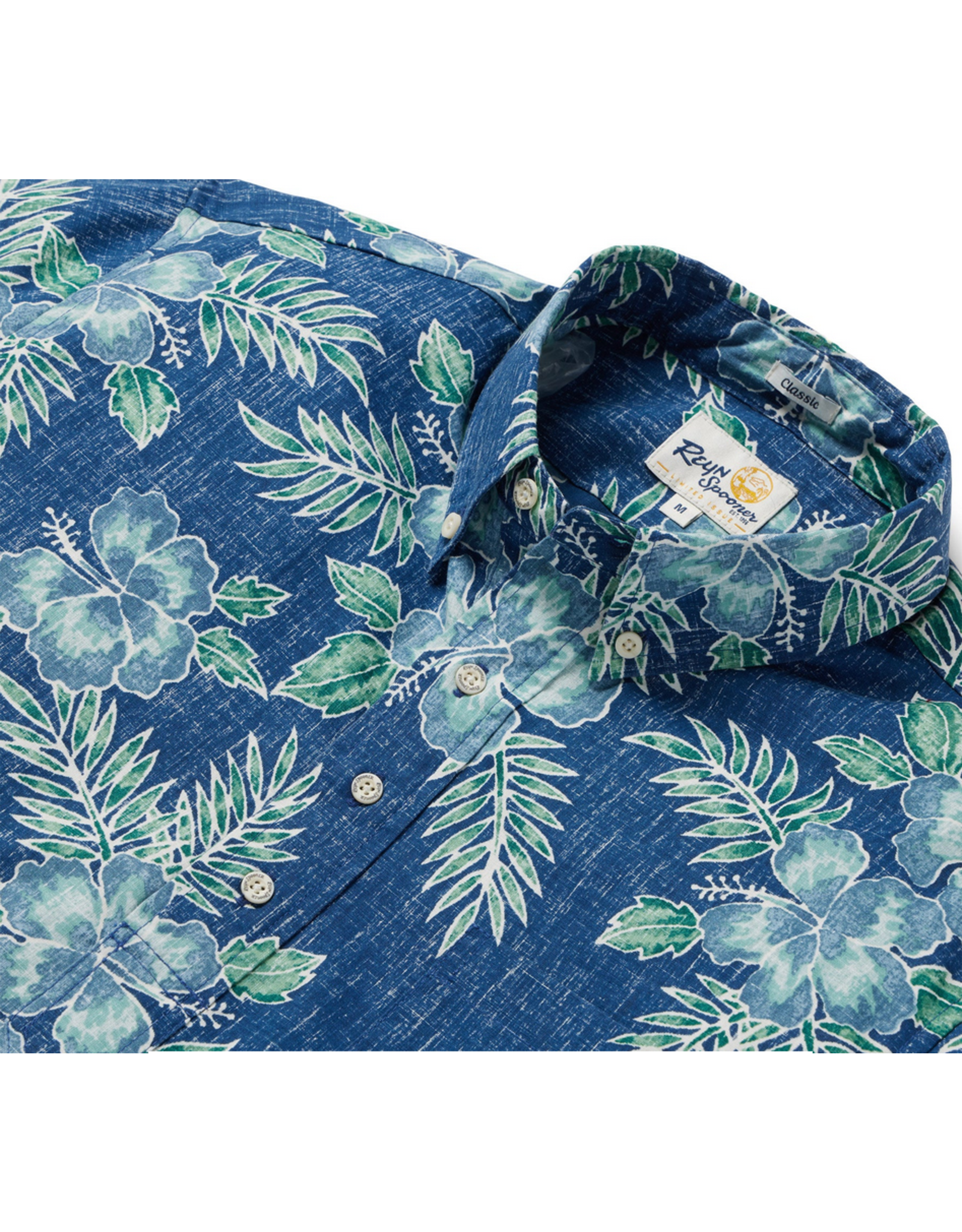 Reyn Spooner Reyn  M642612624 Pua Aloalo Navy Classic Pullover