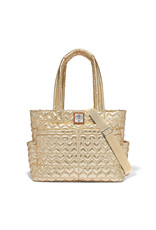 Brighton Brighton H5514G Gold Metallic Kameron Utility Tote