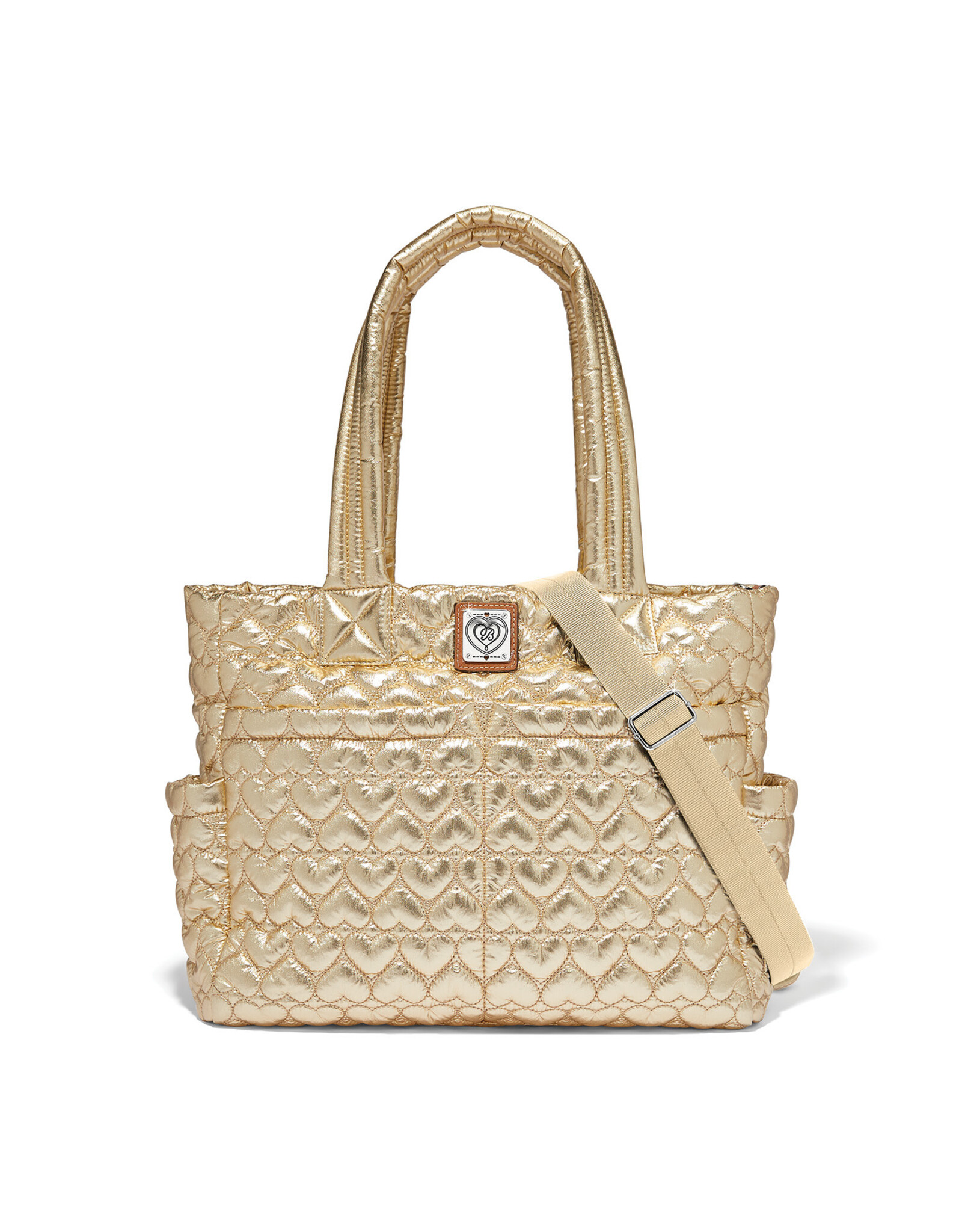 Brighton Brighton H5514G Gold Metallic Kameron Utility Tote