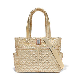 Brighton Brighton H5514G Gold Metallic Kameron Utility Tote
