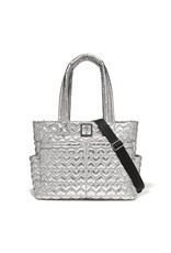 Brighton Brighton H5514R Pewter Metallic Kameron Utility Tote Brighton Brighton H5514R Pewter Metallic Kameron Utility Tote