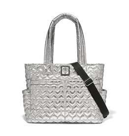 Brighton Brighton H5514R Pewter Metallic Kameron Utility Tote