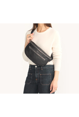 Hammitt Hammitt Charles Crossbody Lrg Large Tempo Black Silver