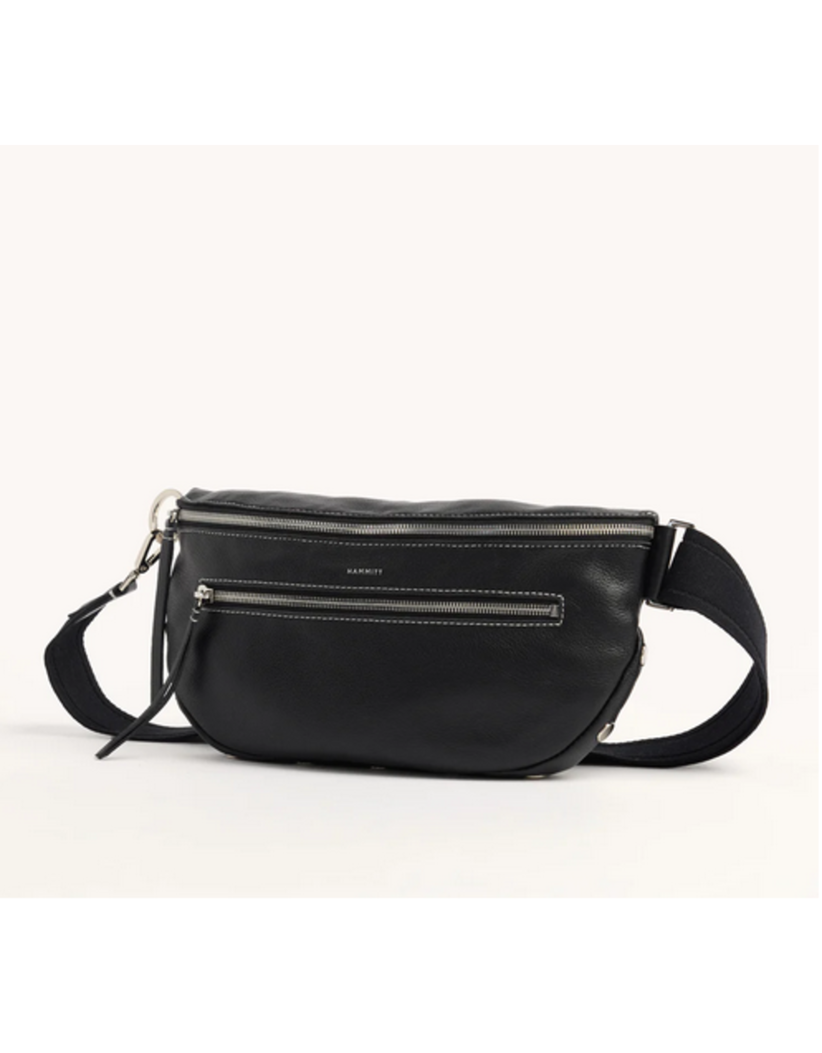 Hammitt Hammitt Charles Crossbody Lrg Large Tempo Black Silver