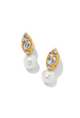 Brighton Brighton JA0103 Trust Your Journey Pearl Drop Earrings