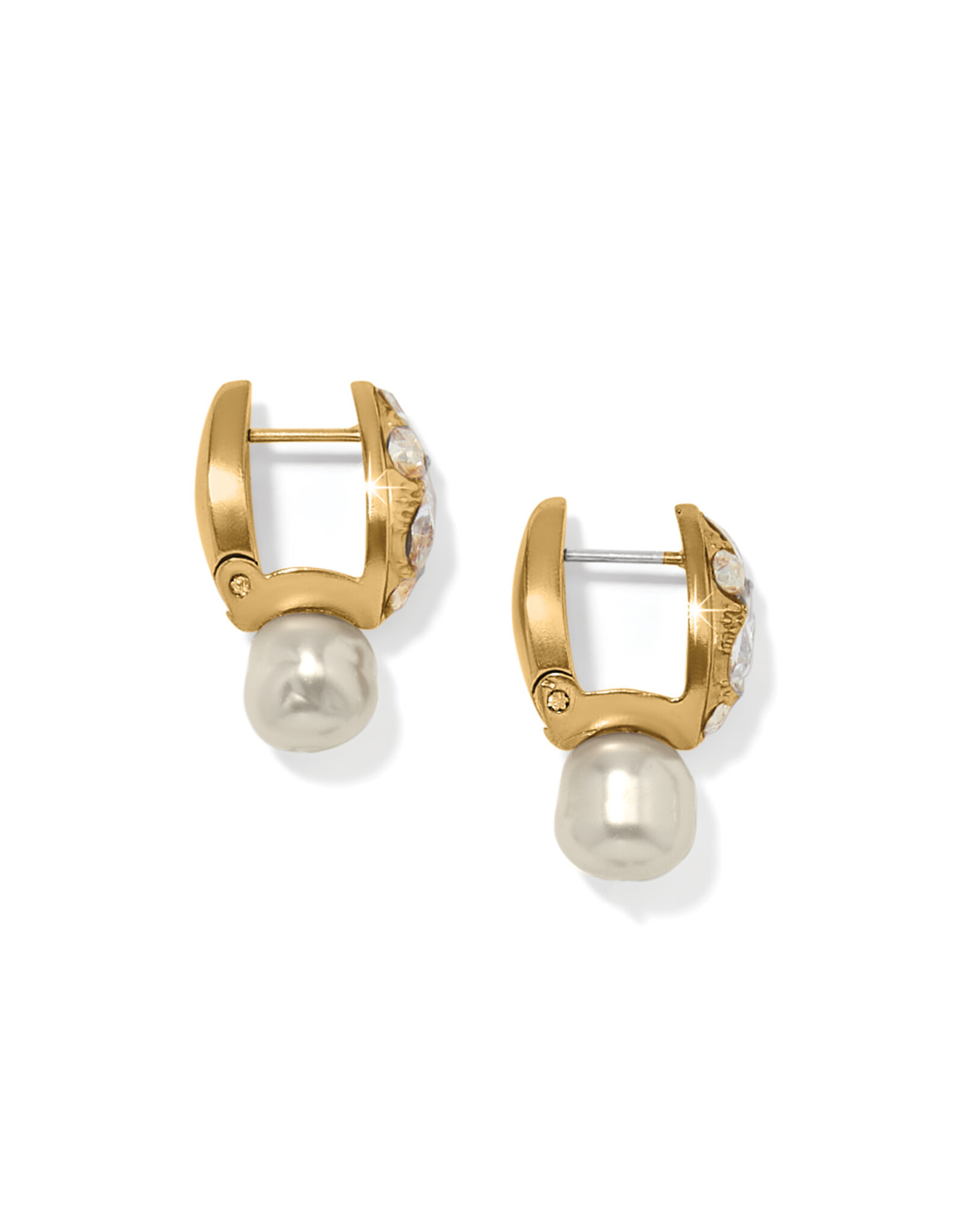 Brighton Brighton JA0103 Trust Your Journey Pearl Drop Earrings