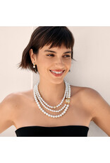 Brighton Brighton JA0103 Trust Your Journey Pearl Drop Earrings
