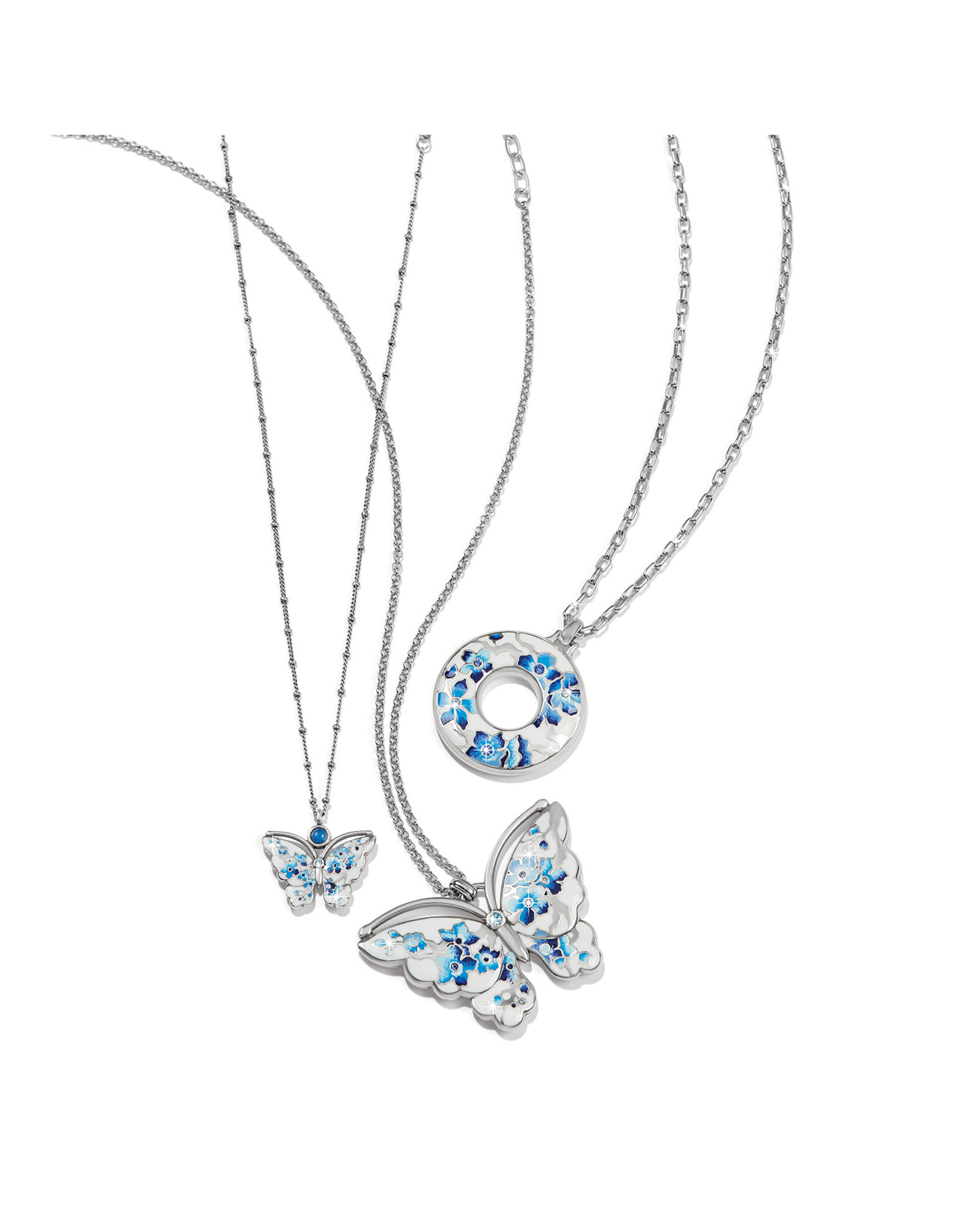Brighton Brighton JM7708 Kyoto in Bloom Large Butterfly Necklace