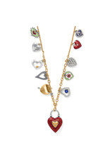 Brighton Brighton JM7651 One Heart Color Charm Necklace