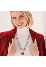 Brighton Brighton JM7651 One Heart Color Charm Necklace