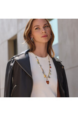 Brighton Brighton JM7651 One Heart Color Charm Necklace