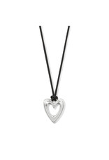 Brighton Brighton JM7699 Cascade Open Heart Petite Cord Necklace